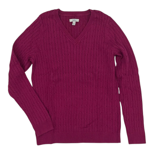 Sweater By Croft And Barrow In Pink, Size:S