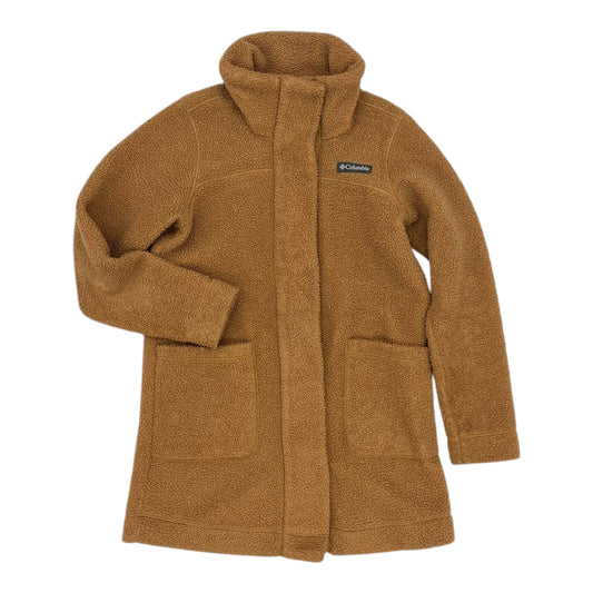 Athletic Jacket By Columbia In Brown, Size:M