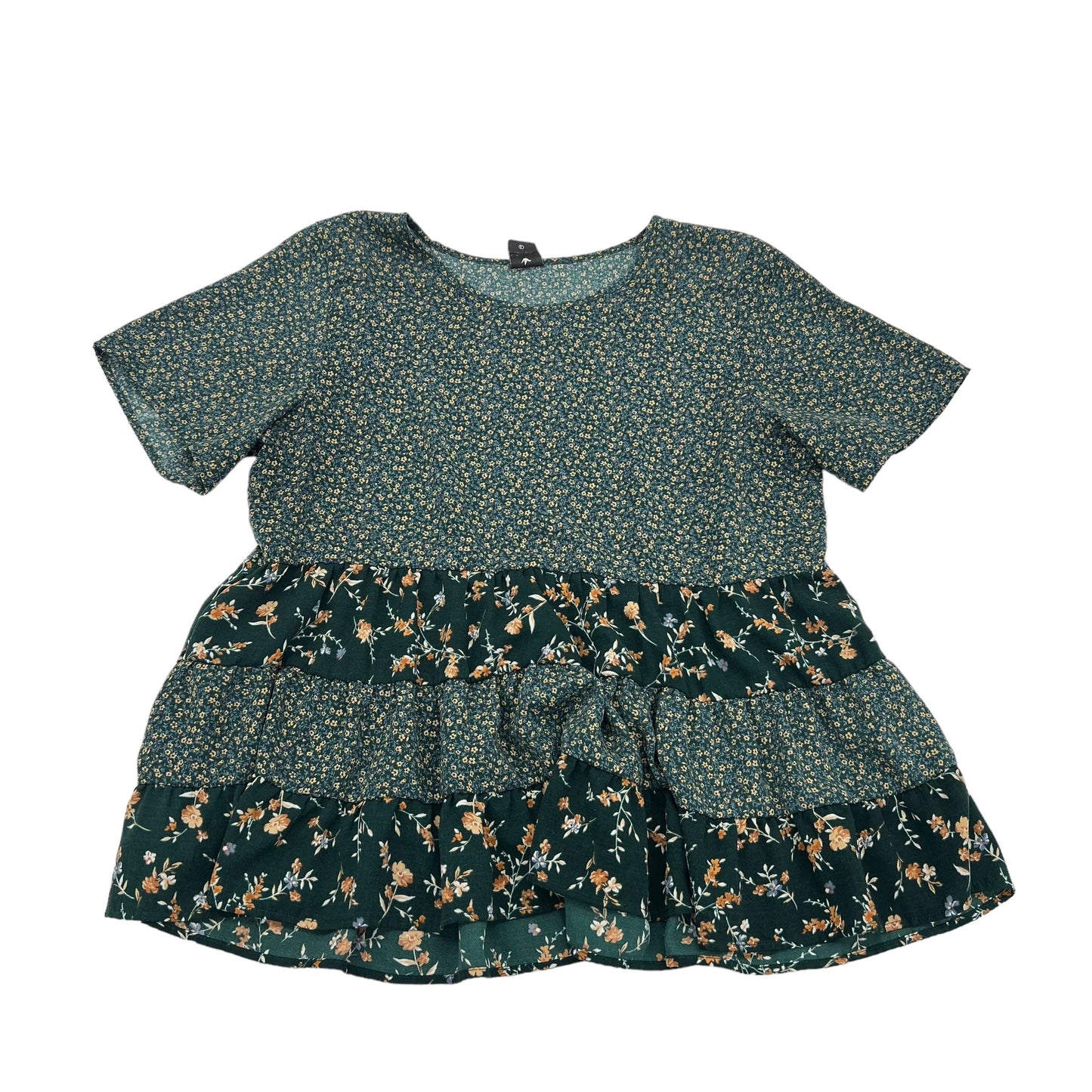 GREEN TOP SS by PAPER CRANE Size:L