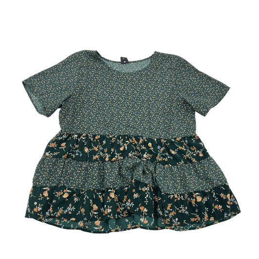 GREEN TOP SS by PAPER CRANE Size:L