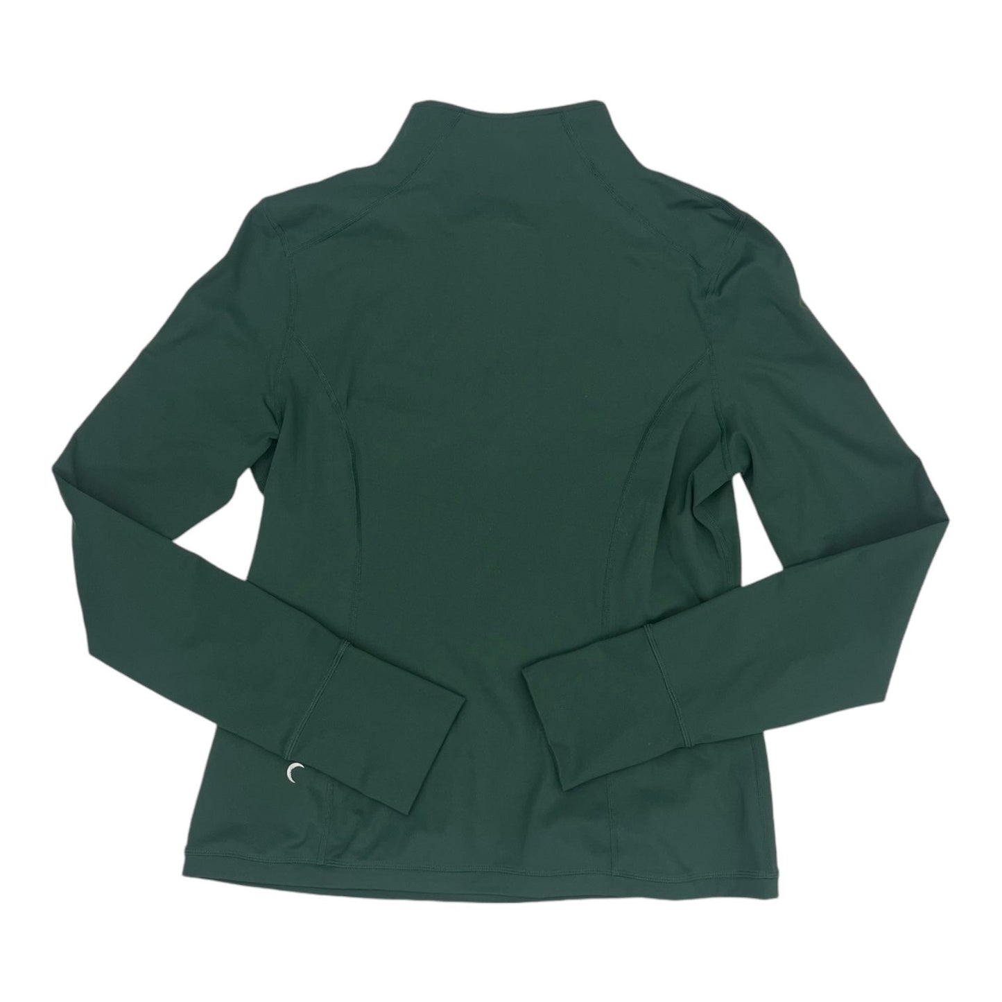 Athletic Top Ls Collar By Zyia In Green, Size:Xl