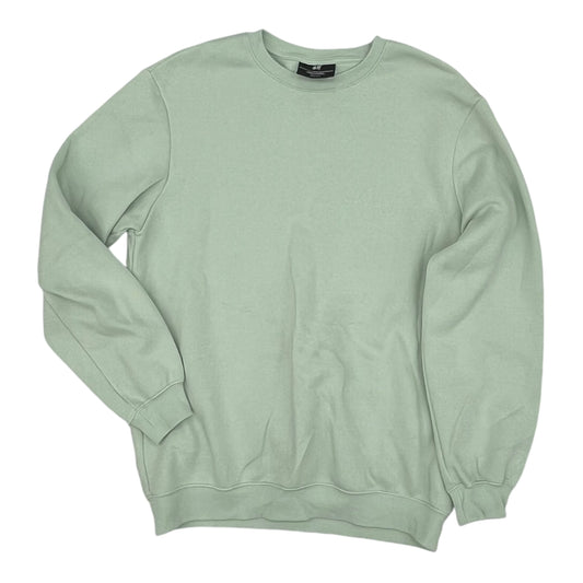 Sweatshirt Crewneck By H&M In Green, Size:M