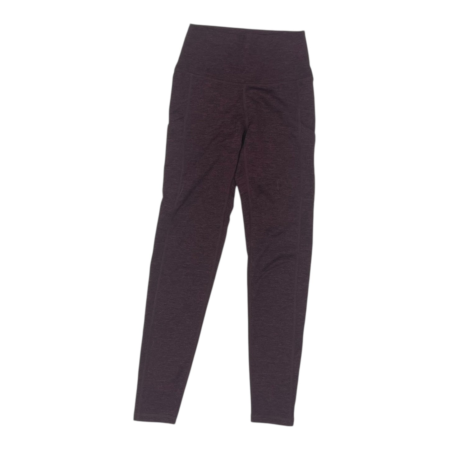 Athletic Leggings By Aerie In Maroon, Size:Xs