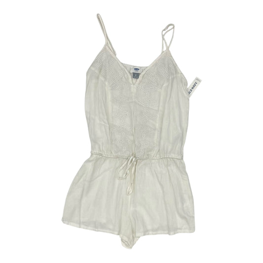 Romper By Old Navy In White, Size:S