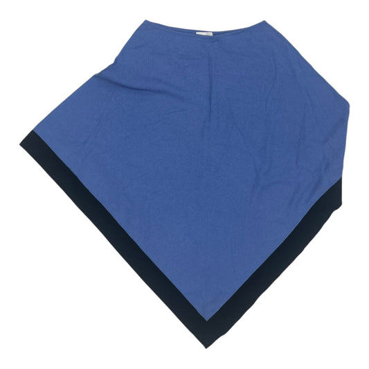 Poncho By J. Jill In Blue, Size:Osfm