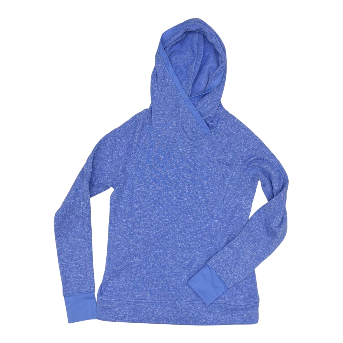 Athletic Sweatshirt Hoodie By Exertek In Blue, Size:M