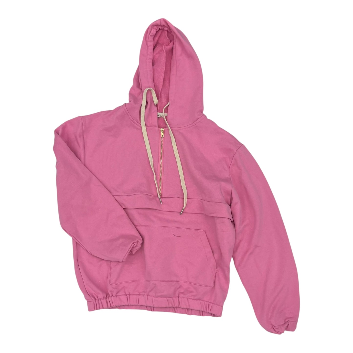 SWEATSHIRT HOODIE by POL in PINK, Size:M