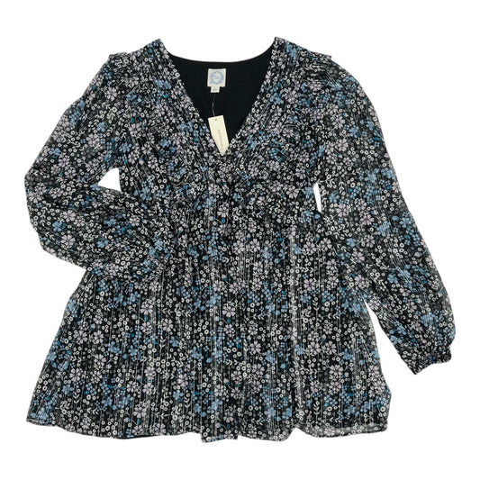 Tunic Ls By Blue Rain In Floral Print, Size:L