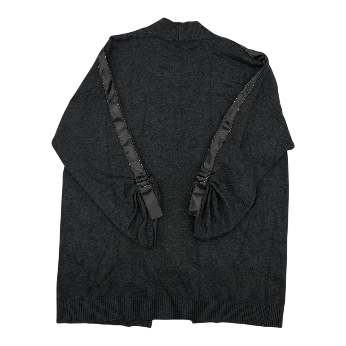 Sweater Cardigan By White House Black Market In Grey, Size:M