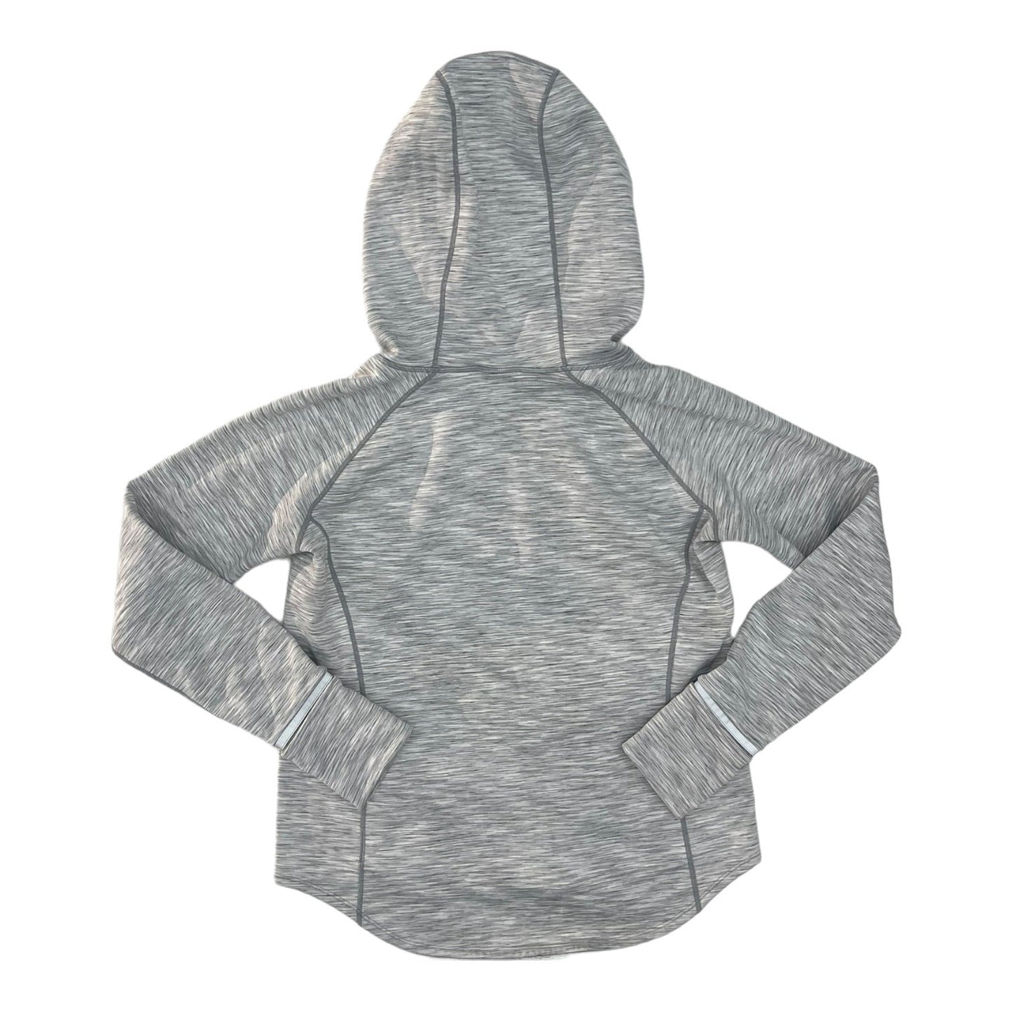 GREY ATHLETIC SWEATSHIRT HOODIE by GAPFIT Size:M