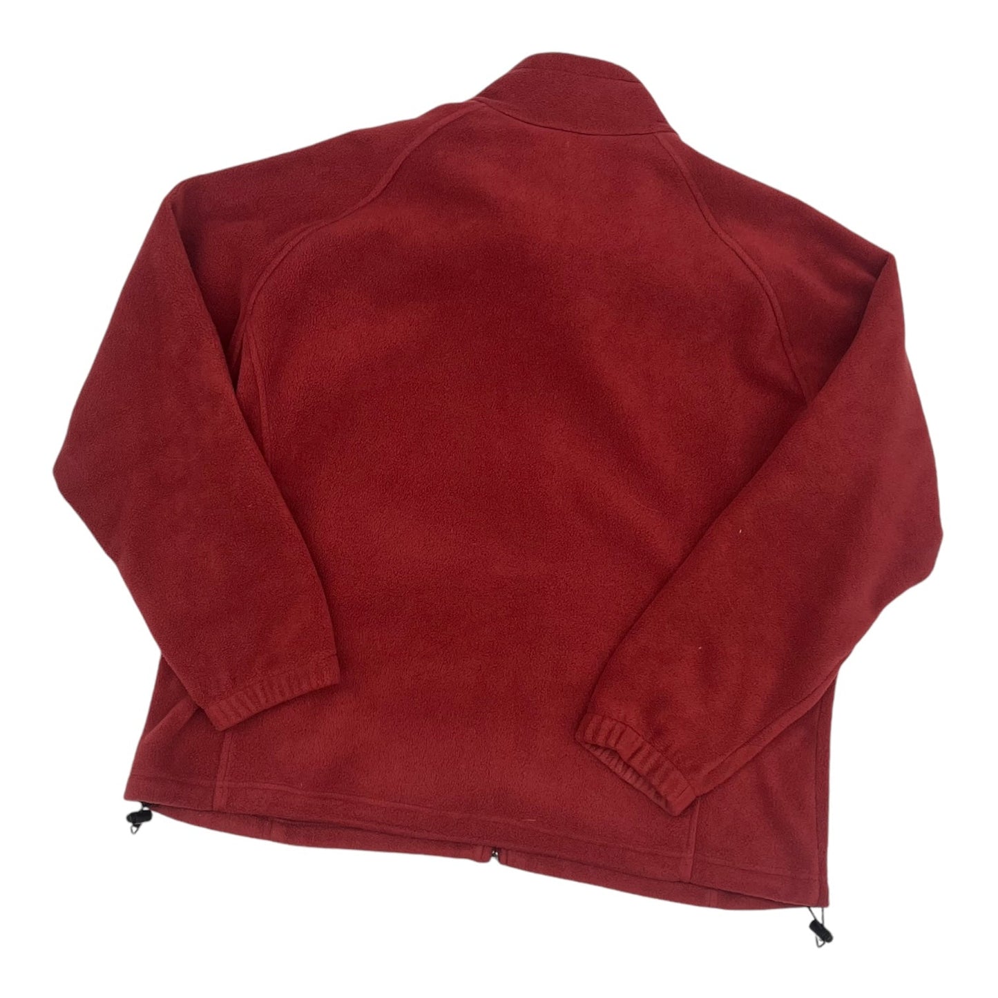 Jacket Fleece By Columbia In Red, Size:1X