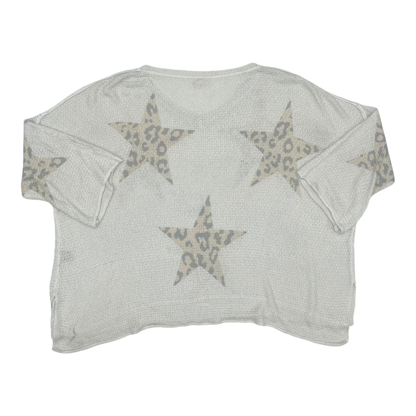 Top Ls By Pol In Cream, Size:L