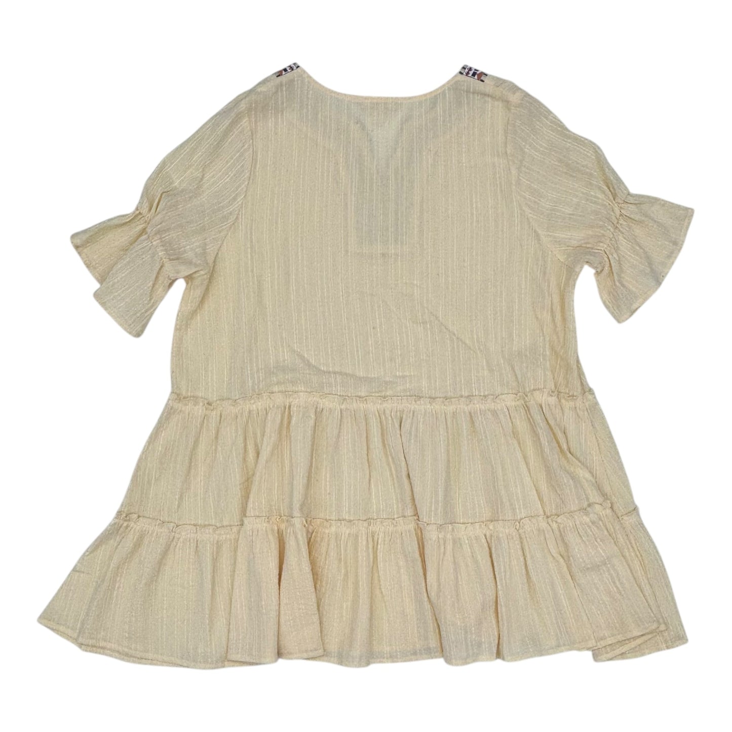 Dress Casual Short By Easel In Cream, Size:L