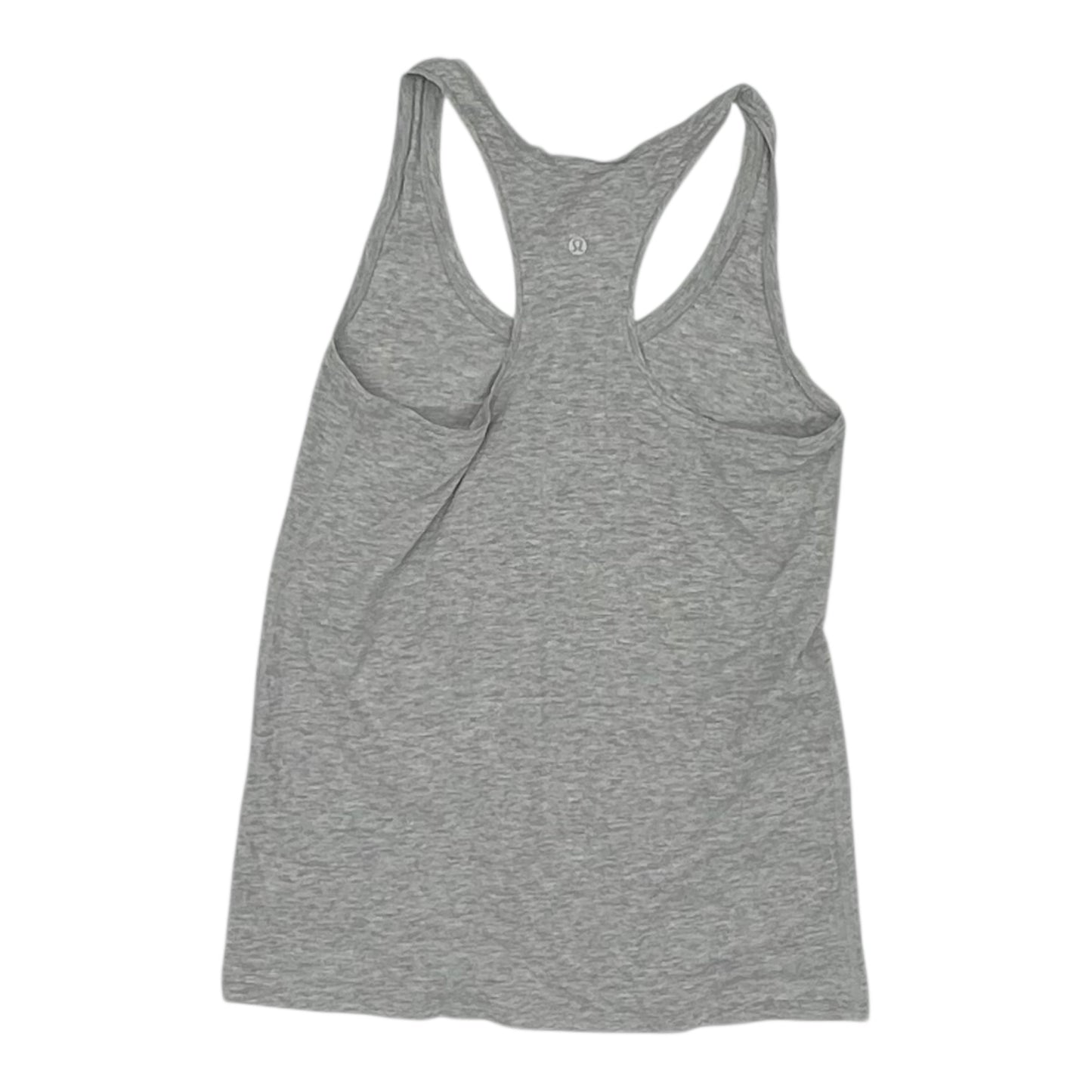 Athletic Tank Top By Lululemon In Grey, Size:M