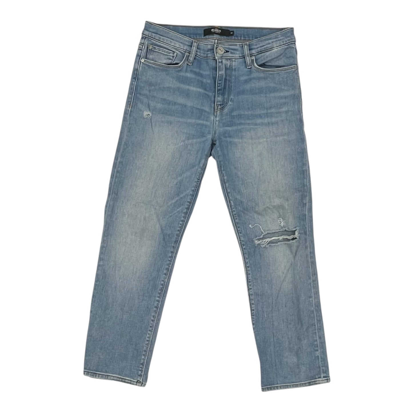Jeans Skinny By Hudson In Blue Denim, Size:6