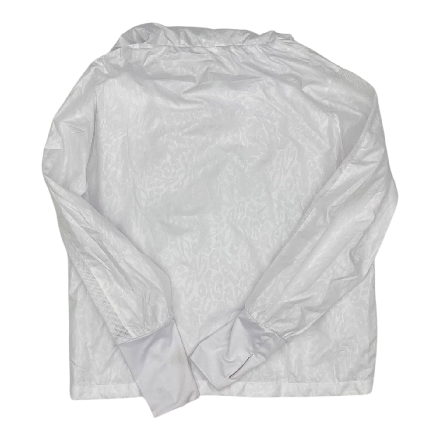 Athletic Jacket By Zyia In White, Size:M