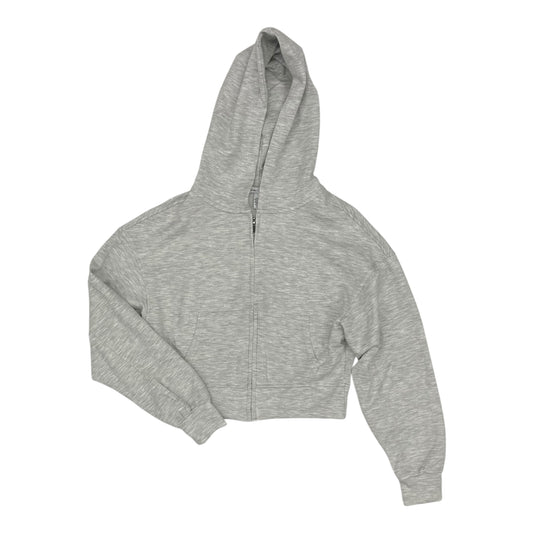 Sweatshirt Hoodie By Clothes Mentor In Grey, Size:M