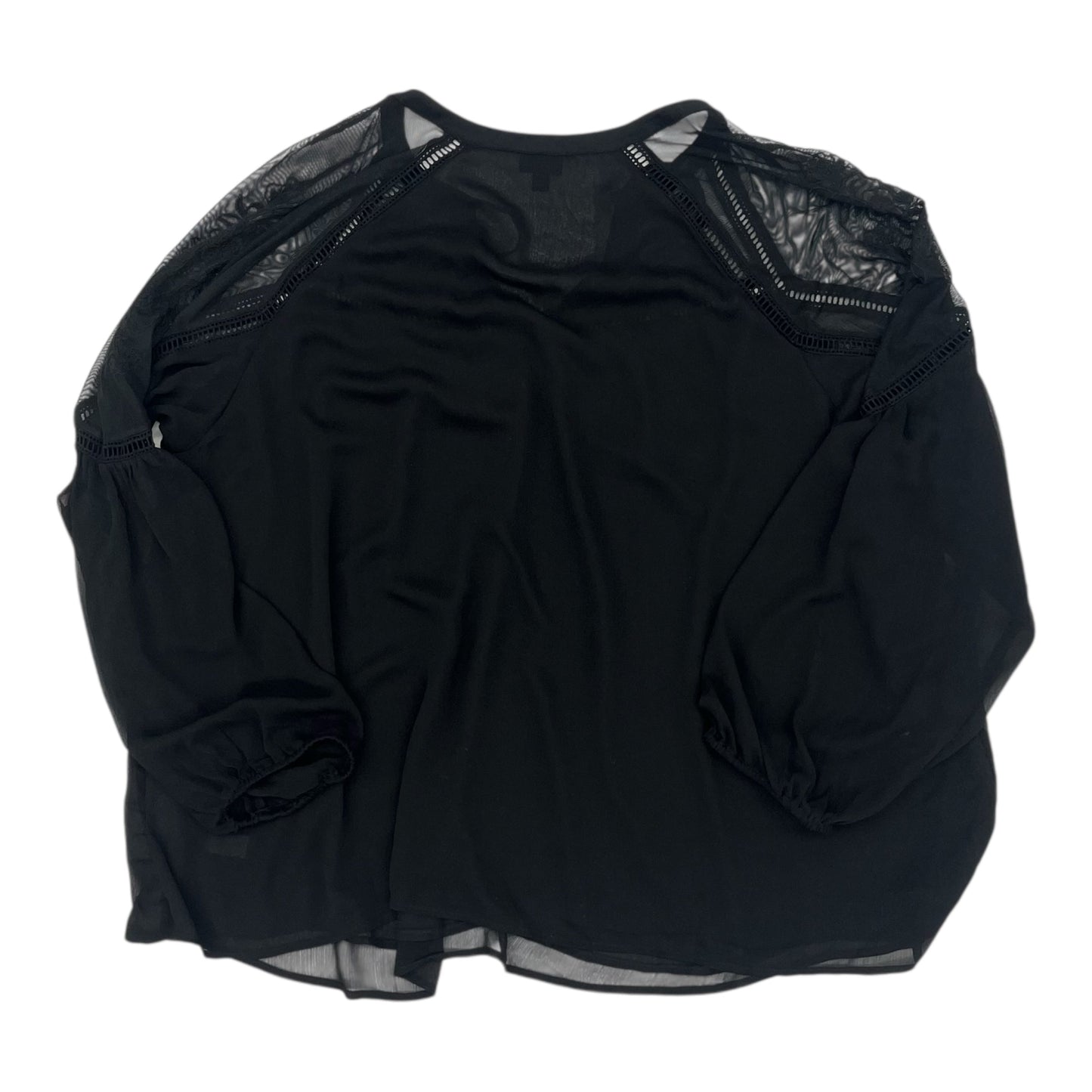 Blouse Ls By Torrid In Black, Size:4X