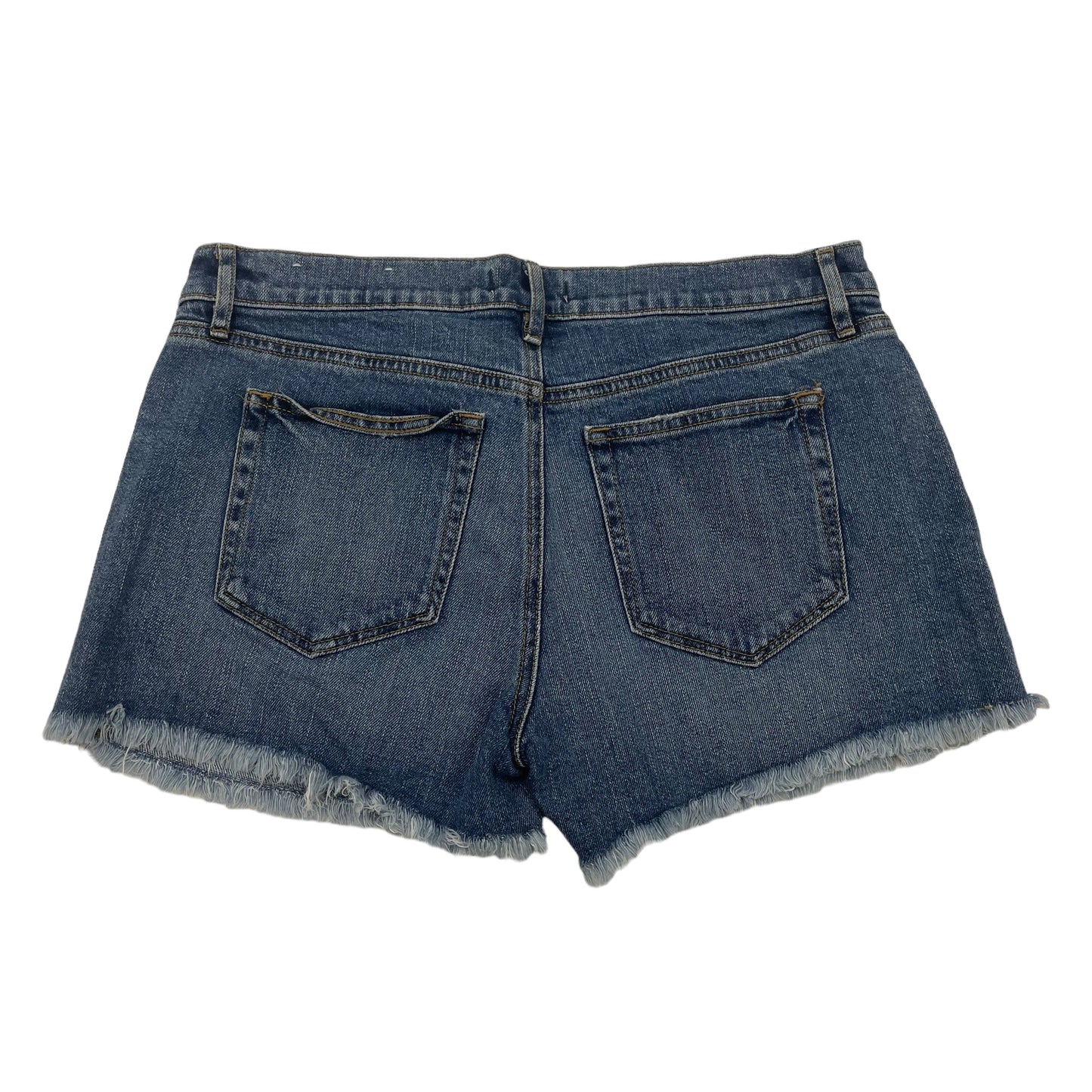 BLUE DENIM LOFT SHORTS, Size 4