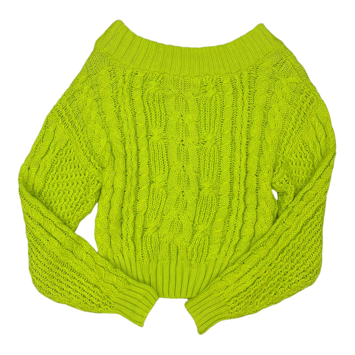 Sweater By Anthropologie In Green, Size:L