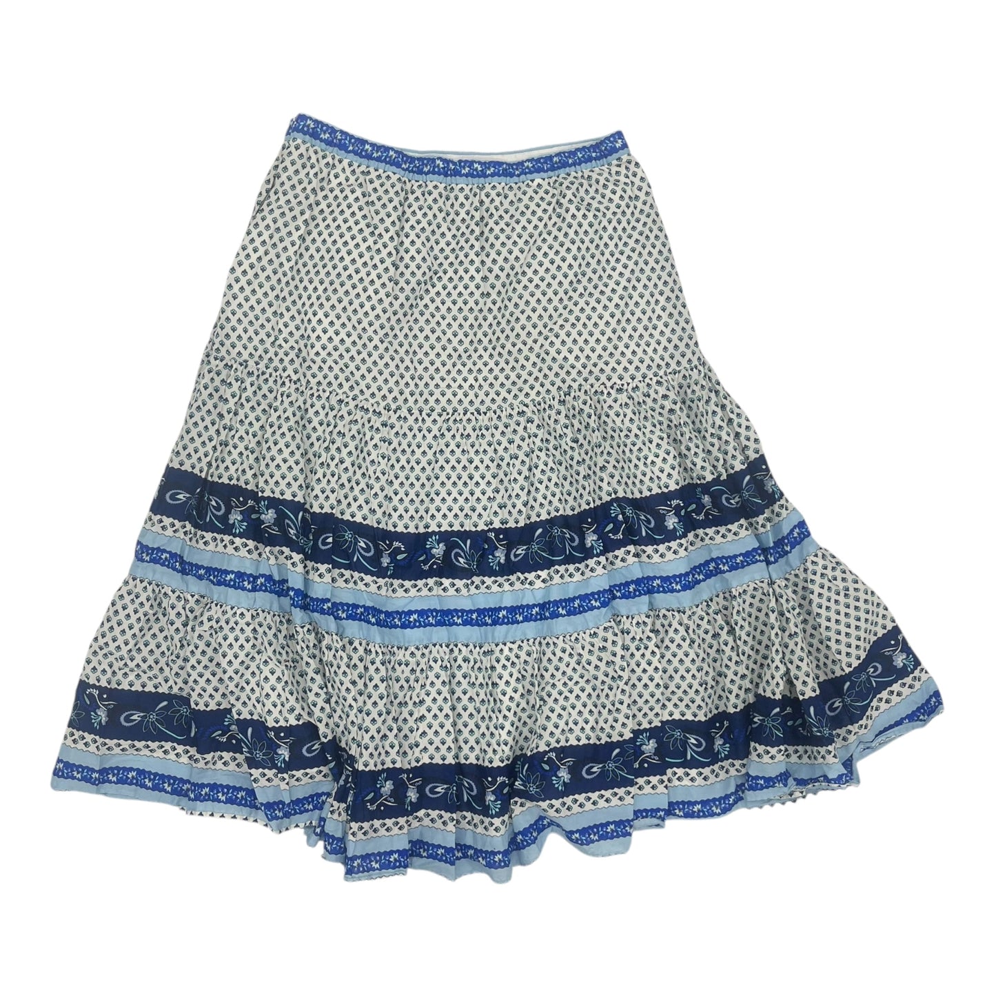 Skirt Maxi By J. Crew In Blue, Size:M