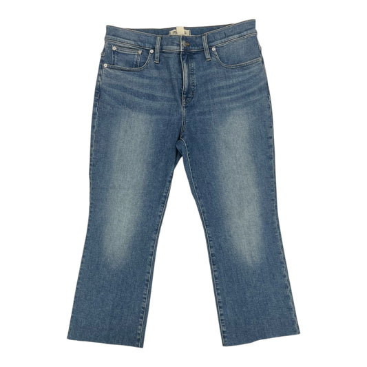 Jeans Flared By Madewell In Blue Denim, Size:12