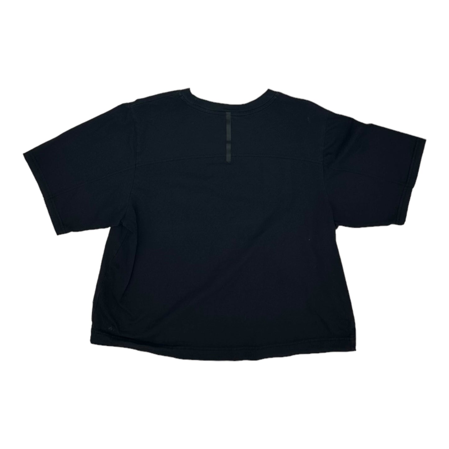 BLACK ATHLETIC TOP SS by ALL IN MOTION Size:M