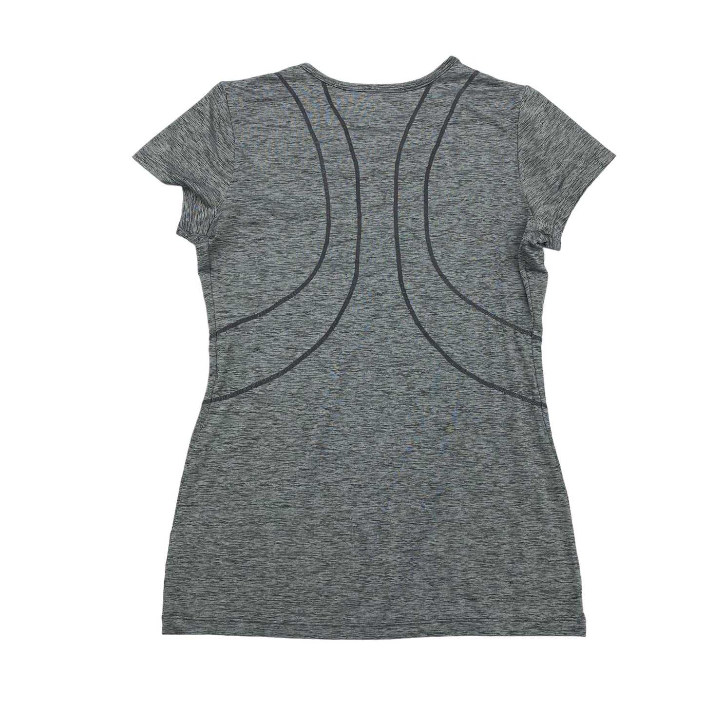 GREY ATHLETIC TOP SS by REEBOK Size:XS