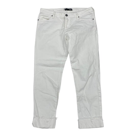 Jeans Boyfriend By Kut In White, Size:12