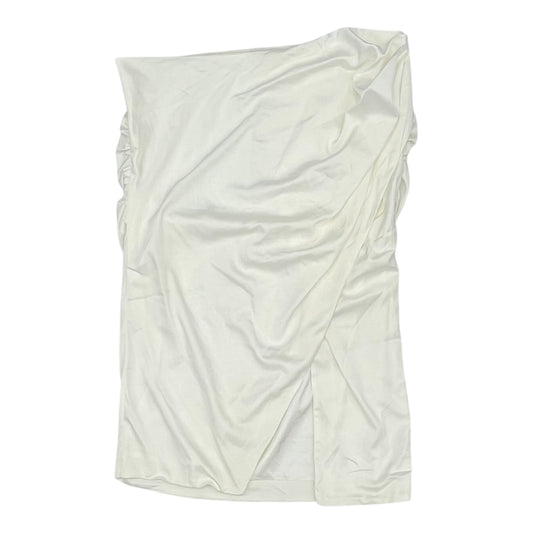 Skirt Maxi By Pretty Little Thing In Cream, Size:3X