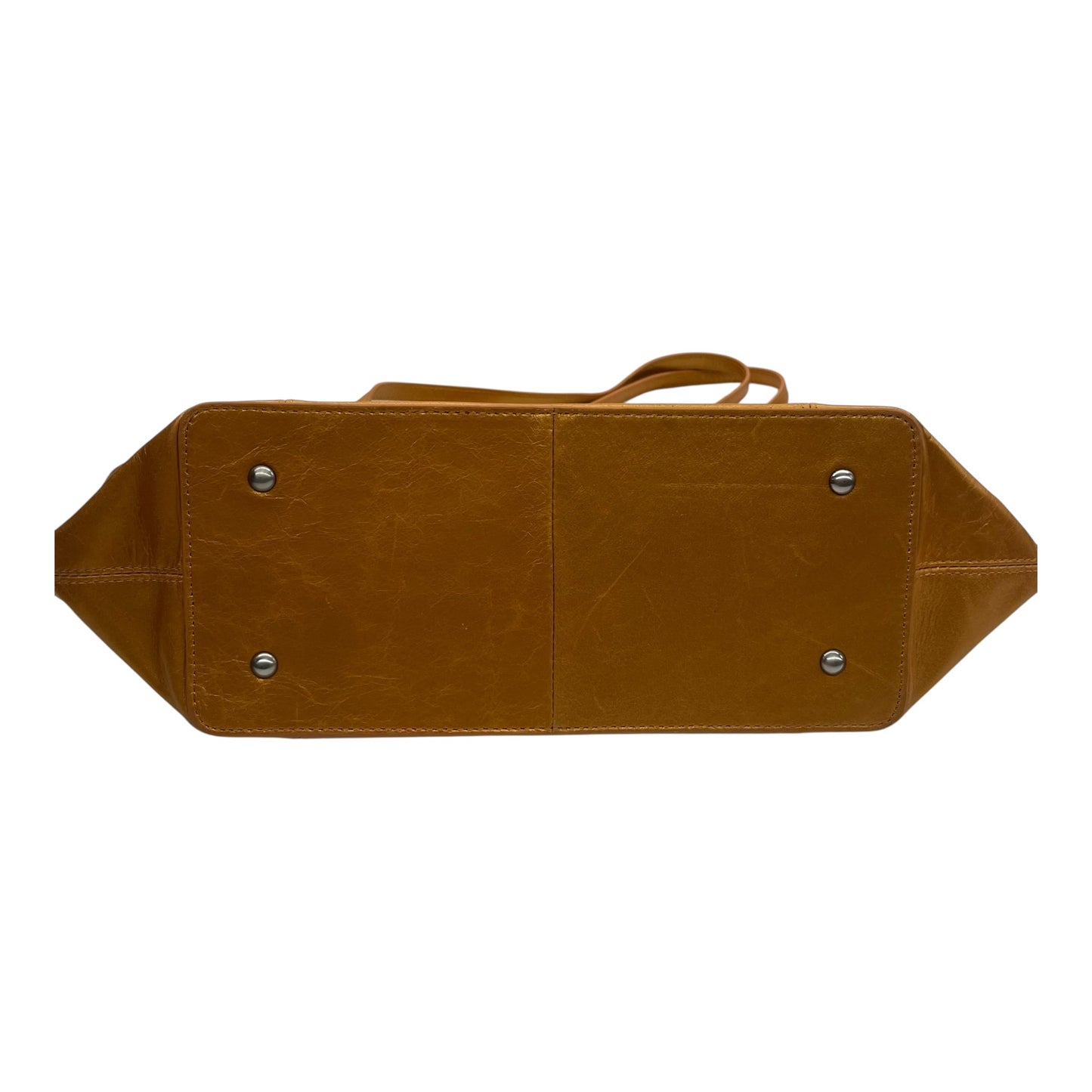 Handbag Leather By Hobo Intl In Orange, Size:Large