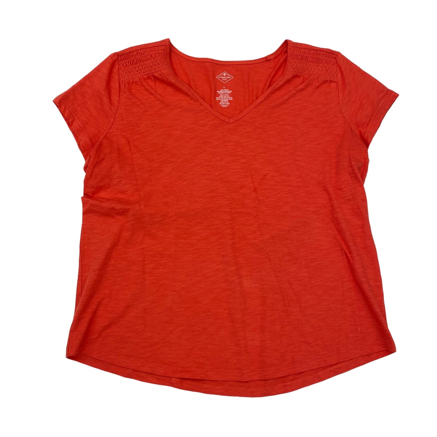 RED ST JOHNS BAY TOP SS, Size L