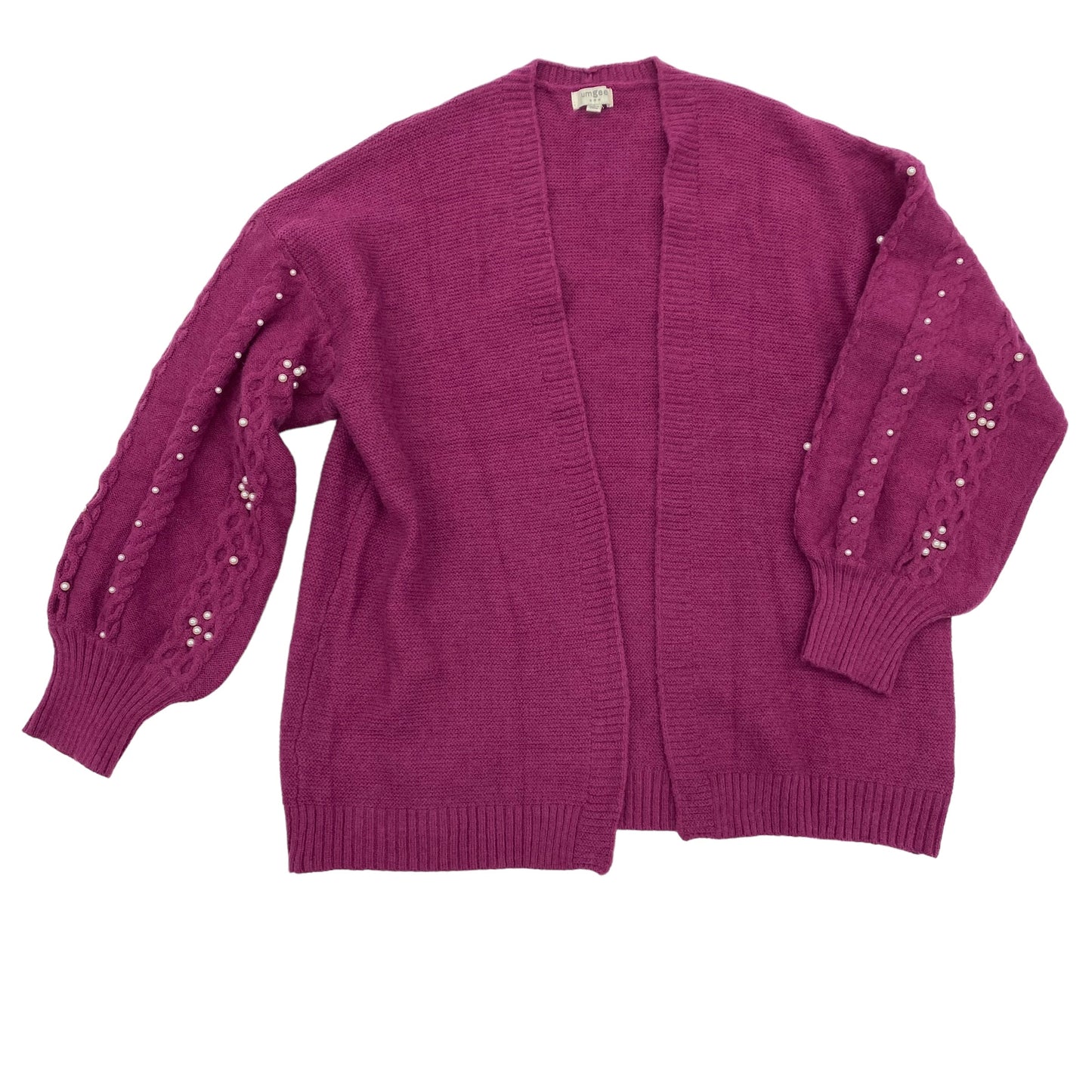 PURPLE SWEATER CARDIGAN by UMGEE Size:L