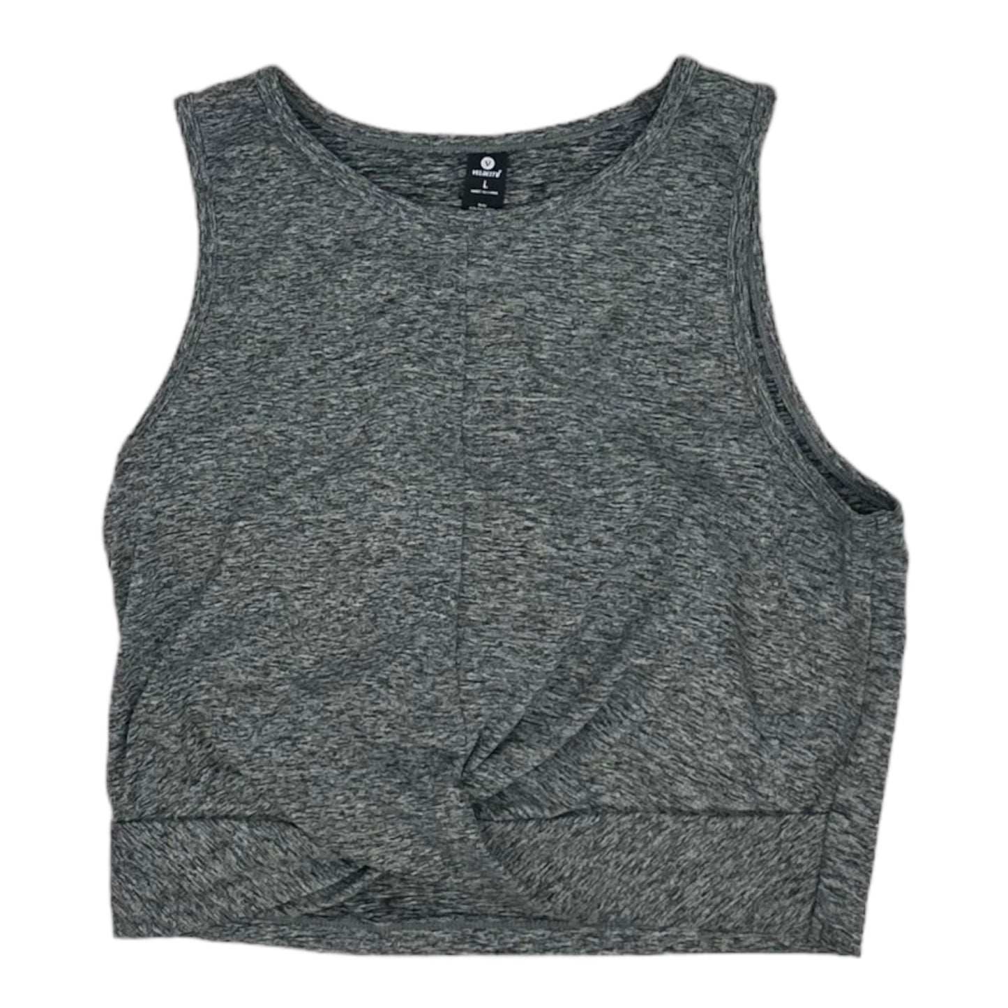 GREY ATHLETIC TANK TOP by VELOCITY Size:L