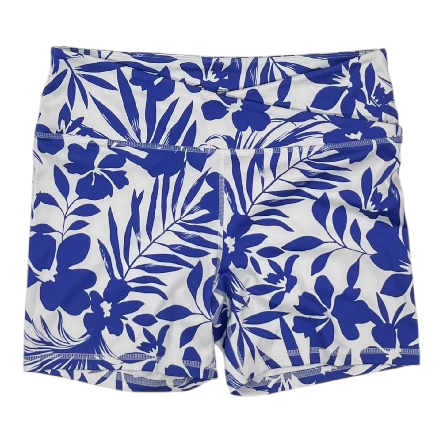 Athletic Shorts By Avia In Blue & White, Size:L