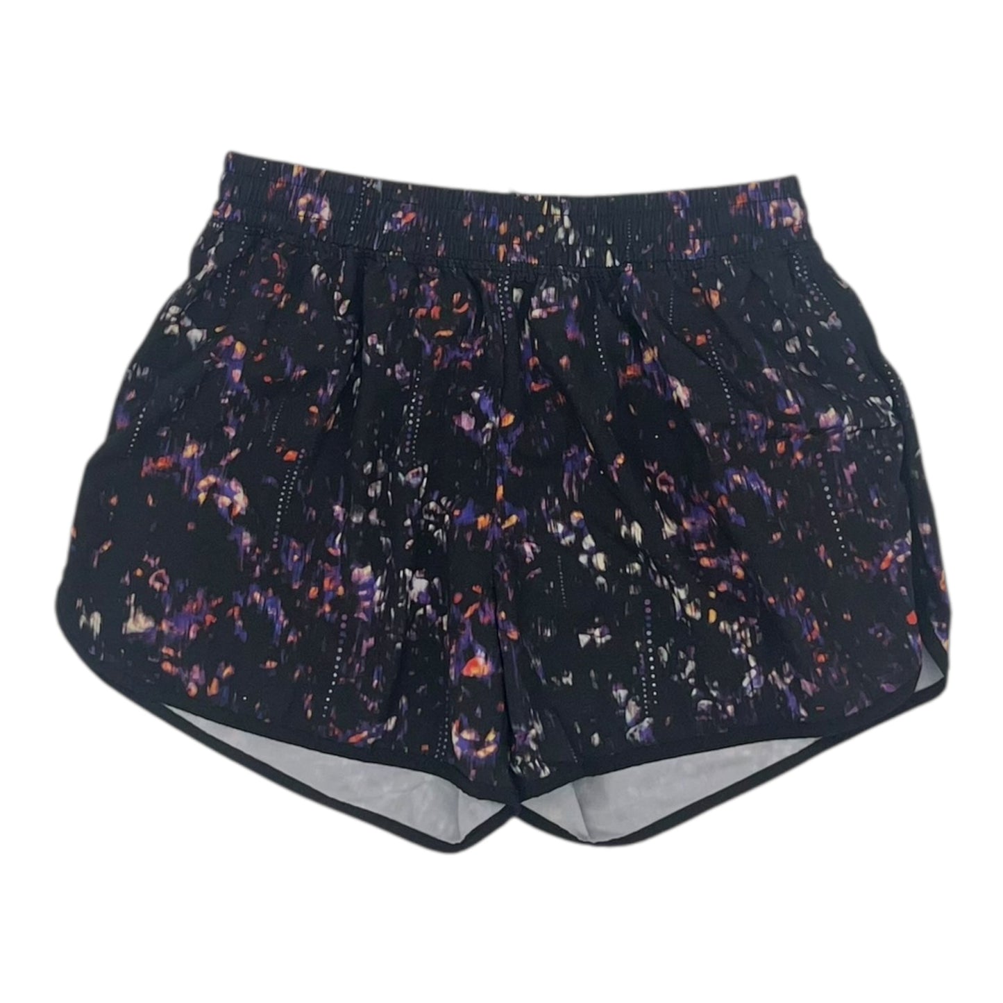 Athletic Shorts By Champion In Black & Purple, Size:S