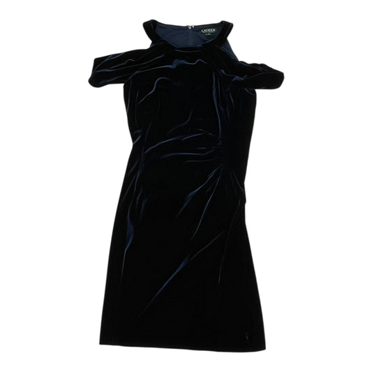 Dress Party Short By Lauren By Ralph Lauren In Blue, Size:6