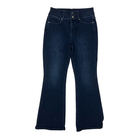 Jeans Flared By Not Your Daughters Jeans In Blue Denim, Size:4