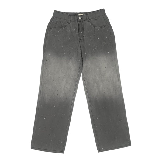 Jeans Wide Leg By Pol In Grey, Size:M