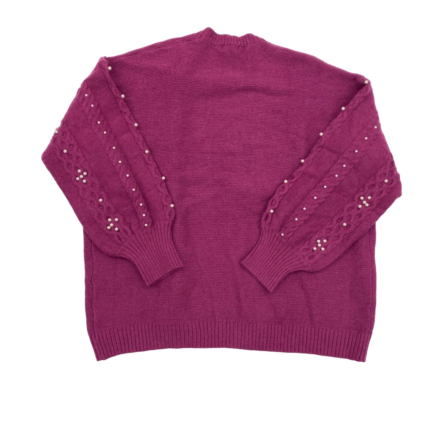 PURPLE SWEATER CARDIGAN by UMGEE Size:L