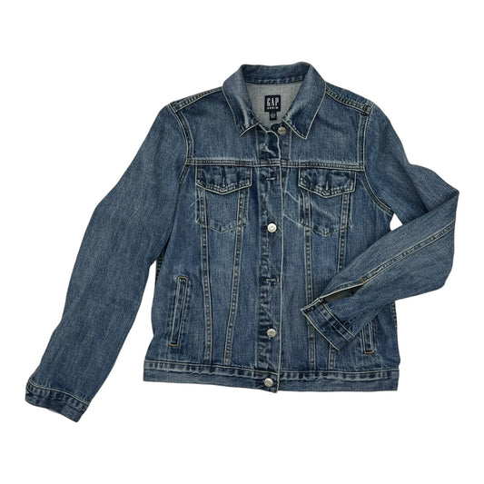 BLUE DENIM JACKET DENIM by GAP Size:M