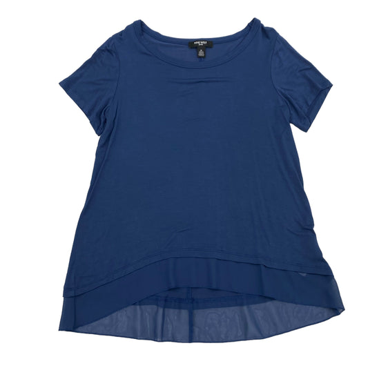 BLUE TOP SS BASIC by NINE WEST Size:M