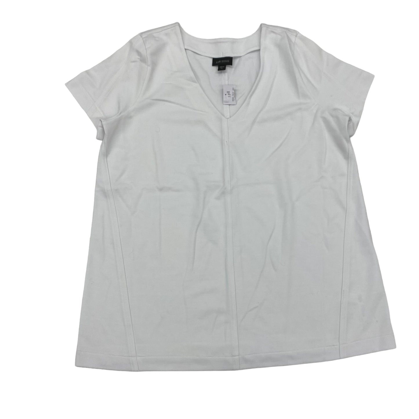 WHITE TOP SS by J. JILL Size:S