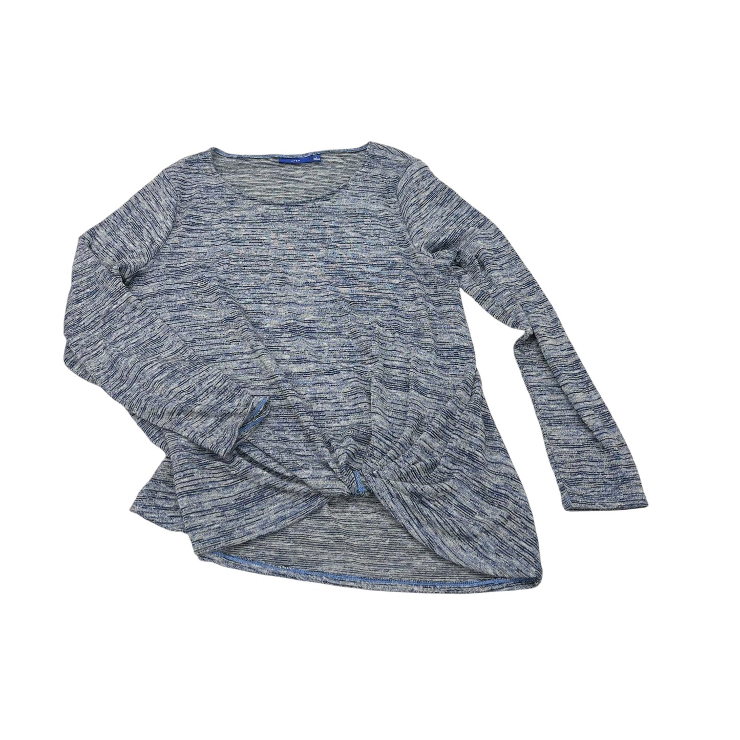 BLUE TOP LS by APT 9 Size:L