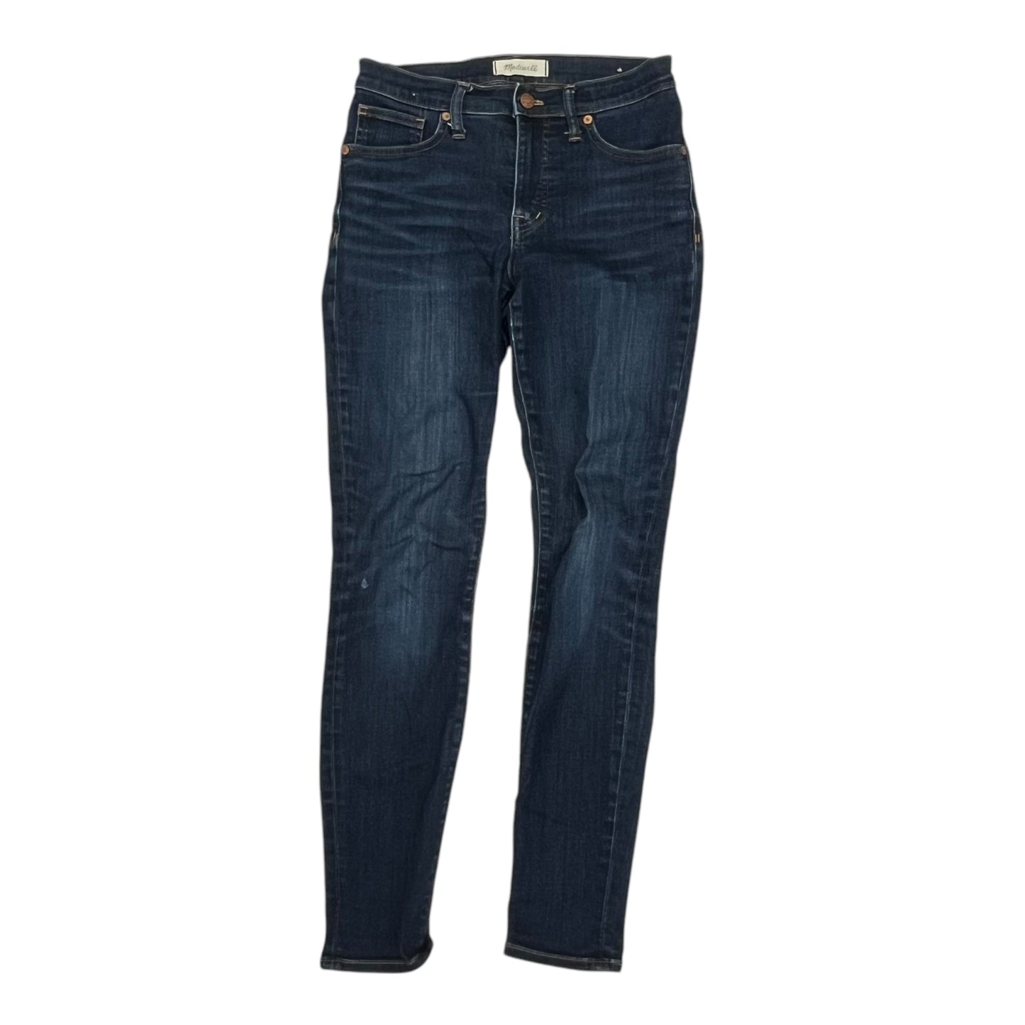 Jeans Skinny By Madewell In Blue Denim, Size:2