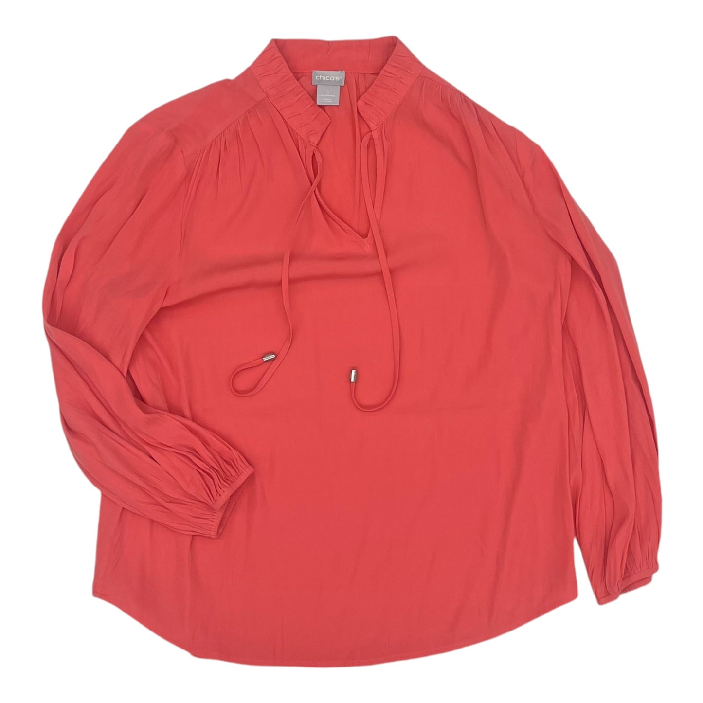 Top Ls By Chicos In Orange, Size:M