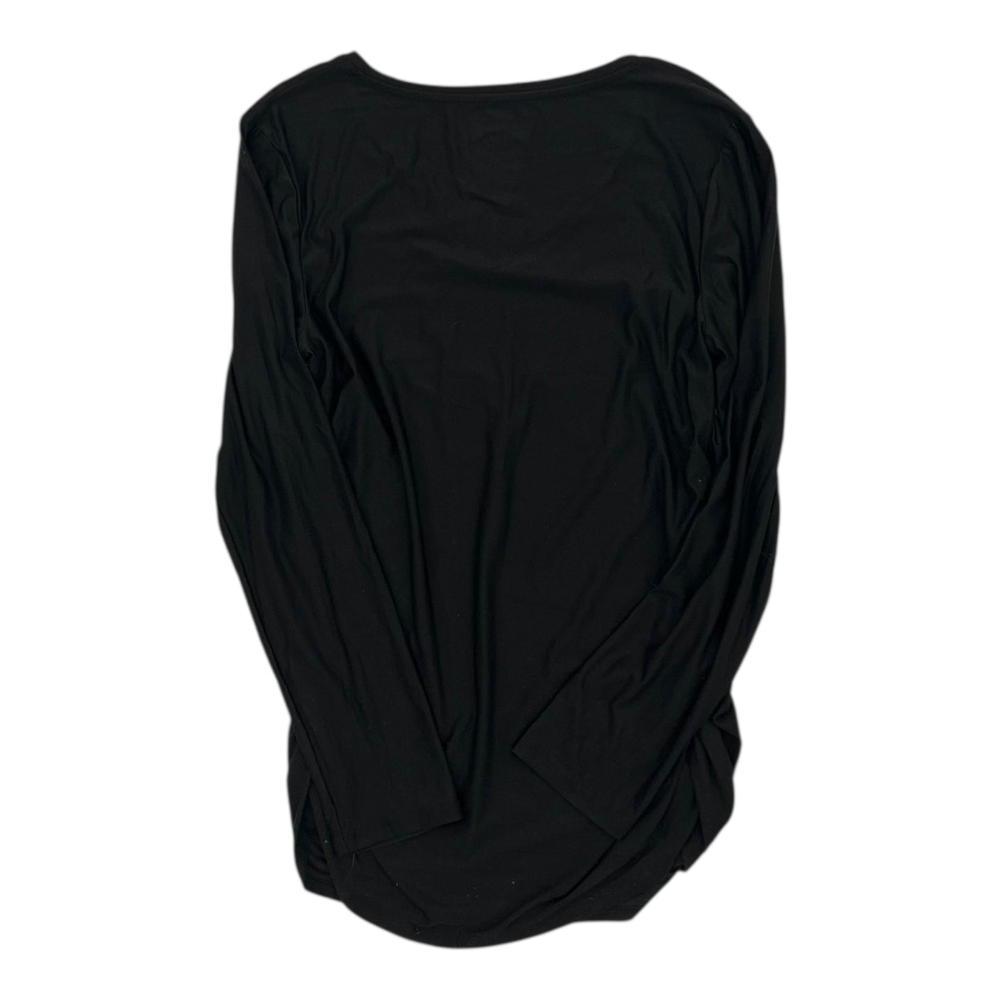 Mat Top Ls By Time And Tru In Black, Size:M