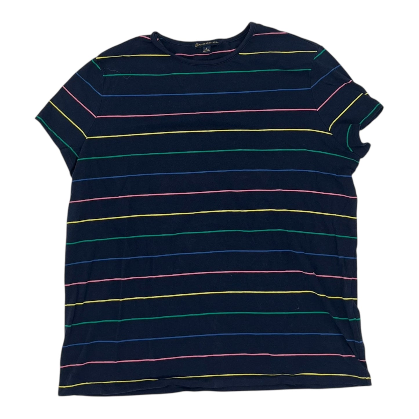Top Ss By Brooks Brothers In Navy, Size:L