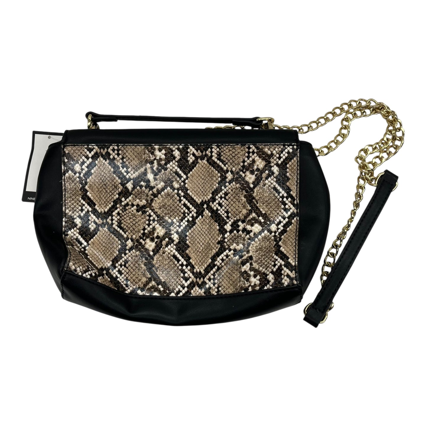 Crossbody By Nine West In Black & Brown, Size:Medium