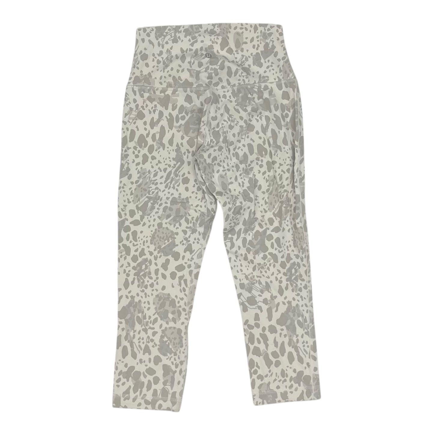 Athletic Leggings Capris By Lululemon In Tan, Size:S